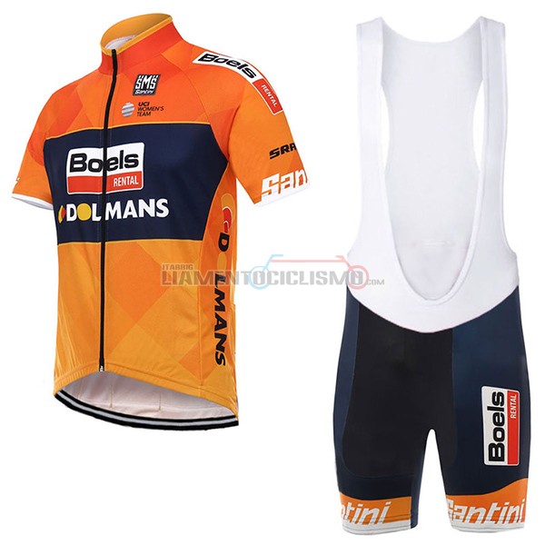 Abbigliamento Ciclismo Boels Dolmans 2017 arancione